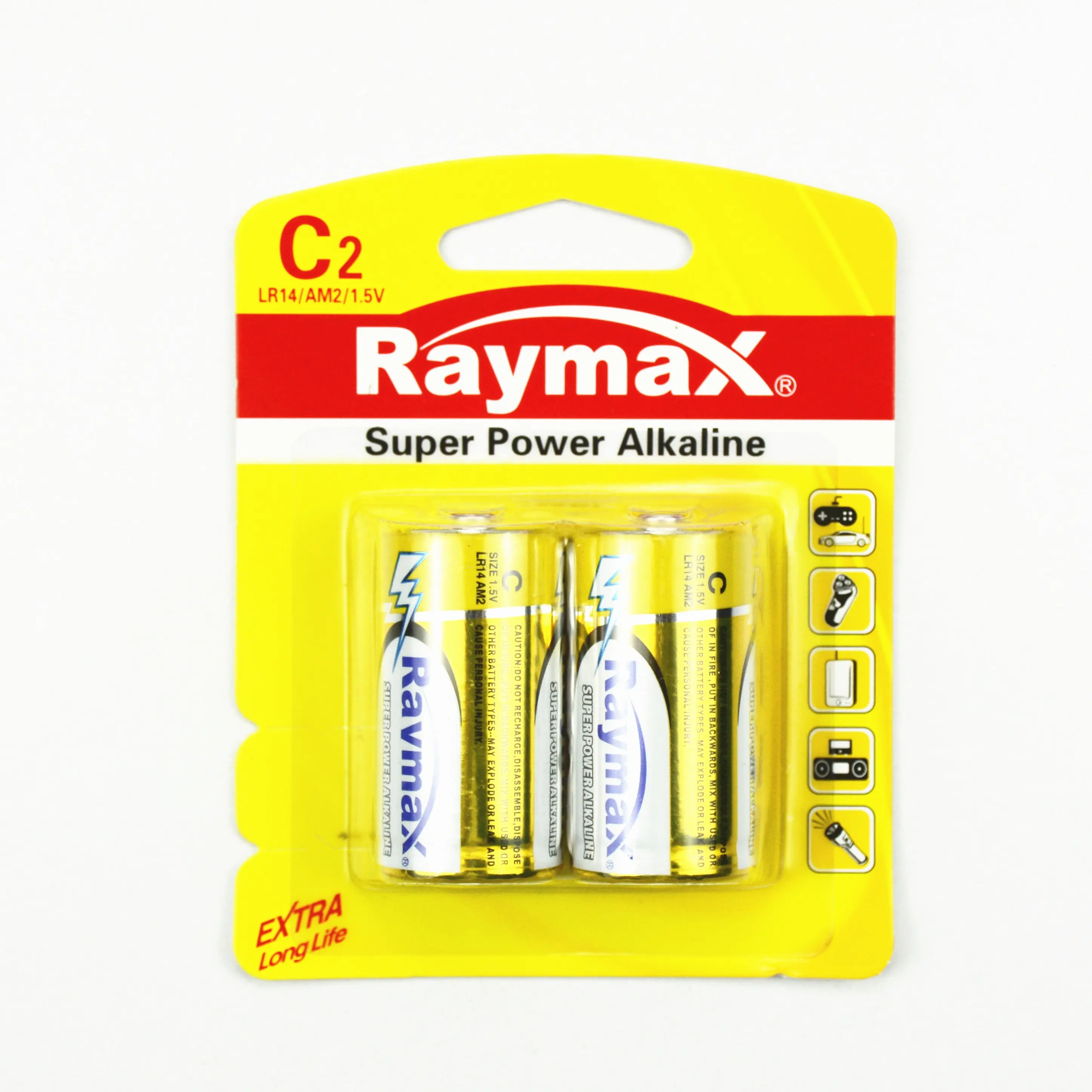 Raymax EU standard MN1400 LR14 C-cell Alkaline Cell 1.5v alkaline dry battery