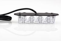 Auto-Blitzlicht Notfall fahrzeug Frontgrill LED-Blitzlicht LED-Blitz lampe LKW Oberflächen montage LED-Kühlergrill-Blitzlicht