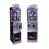 Monnayeur pour borne d'arcade avec lecteur de tickets métallique et lumière clignotante pour usage intérieur