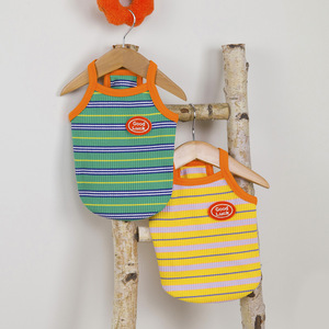 Pet <b>clothes</b> for spring and summer, thin and breathable tank tops, <b>cat</b> clothing, small dog <b>clothes</b>, wholesale from manufacturers. - Product Image 1