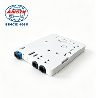 Caja Terminal de Panel Óptico Invisible Mini FTTH de 1 Núcleo para Redes 3G y 4G