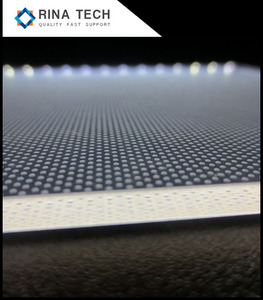 LGP optique sur mesure en PC, PMMA, PS, MS disponible en 260x340mm, 460x620mm, 680x920mm, 980x880mm pour l'éclairage de vitrines d'exposition - Product Image 6