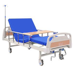 Cama <span class=keywords><strong>de</strong></span> Hospital Manual con Doble Manivela para Ancianos y Discapacitados, Cama Médica <span class=keywords><strong>de</strong></span> ABS para <span class=keywords><strong>Cuidado</strong></span> <span class=keywords><strong>de</strong></span> Personas <span class=keywords><strong>Mayores</strong></span> en Hospitales - Product Image 5
