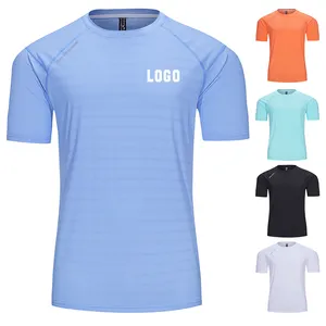 Lidong sports comfort breathrable workout t shirts sports basic plain t shirt custom design mens tee shirts