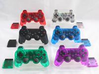 TGZ 208T Sans fil pour manette de jeu Joystick pour PS2 - Design transparent Accessoires de jeu Jouer à des jeux