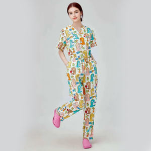 Bata de aislamiento quirúrgico de algodón lavable con parte superior e inferior separadas, <span class=keywords><strong>uniformes</strong></span> de hospital, conjuntos de <span class=keywords><strong>uniformes</strong></span> para mujeres - Product Image 5