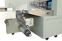 Machine d'emballage de coussins entièrement automatique à grande vitesse pour l'alimentation et les produits chimiques, certifiée CE, 50-200 paquets/min