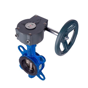 Amico Cast Iron Butterfly Valve With Rubber Seal Manual Handle For Water Flow Control Two Way Room Temperature Type - Product Image 1