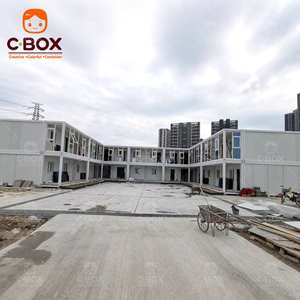 Cbox - Edificios de Oficinas Prefabricados de 2 Pisos Desmontables al por Mayor, Construcción Modular, Dormitorio para Obras, Taller, Casa Contenedor Móvil - Product Image 1
