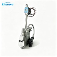 Pistolet à perles automatique avec tête de pulvérisation Ni120 compatible avec l'application de colle thermofusible Nordson Plug PUR, buse de revêtement de colle