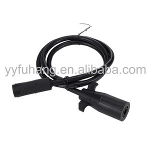 Connecteur de <span class=keywords><strong>remorque</strong></span> 7 voies étanche, câble de <span class=keywords><strong>remorque</strong></span> américain pour camions, camping-cars, voitures, bateaux - Product Image 2