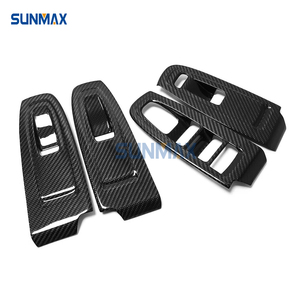 Cho SUBARU WRX <span class=keywords><strong>VB</strong></span> STI 2022 2023 2024 cửa sổ xe nâng chuyển đổi bảng điều khiển khung Bìa Sticker khô sợi Carbon Phụ Kiện Xe Hơi - Product Image 1
