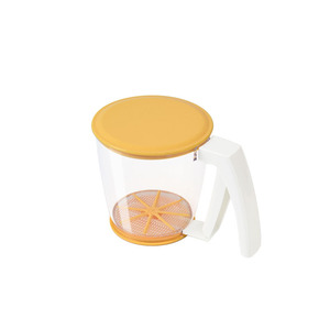 Tamis à farine manuel en plastique à mailles fines, outil de pâtisserie pour tamiser la poudre - Product Image 3