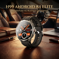 Relojes Inteligentes Personalizados H99, Reloj Deportivo Circular Digital para Parejas, Teléfono Inteligente Chino, Reloj para Hombre con Cámara Ultra Sim 4G, Pantalla Grande Redonda