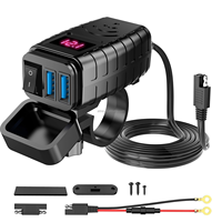 Prix d'usine, vente chaude, chargeur PD double USB universel 12-24V pour véhicule et bateau, multifonctionnel, super rapide
