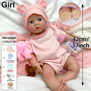 Bambola Reborn in Silicone da 17 Pollici Edizione Commemorativa, Ricorda Momenti Speciali, Ricordo Emozionale, Bambole Reborn Anatomicalmente Corrette - Product Image 2