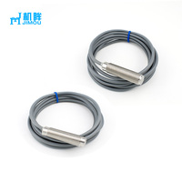 Sensor Proximitas Induktif Logam Penuh M12 Baja Tahan Karat Flush / Non-Flush PNP/NPN IP67
