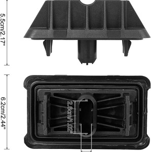 แผ่นรองแม่แรงยก BMW ซีรีส์ 5 E60 E61 X3 X4 รุ่น 51717065919 ทำจากพลาสติก สำหรับยึดตำแหน่งแม่แรงยกช่วงล่าง - Product Image 3