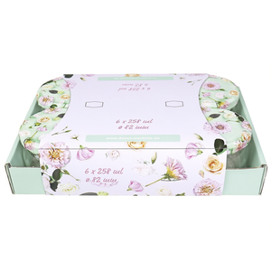 ถาดใส่ขวดแยม 6 แพ็คพร้อมฝาปิด 258 มล. 82 มม. ขวดเก็บอาหารสำหรับถนอมอาหาร - Product Image 2