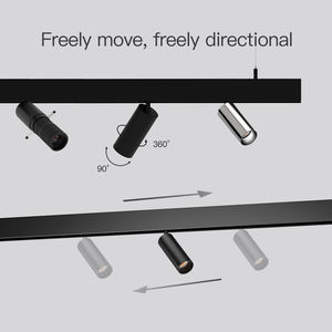 XRZLux ضوء المسار المغناطيسي الحديث داخلي أدى الأضواء الشوكية شبكة COB DC48V إضاءة السقف المغناطيس ضوء المسار بقعة - Product Image 4