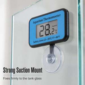 Termómetro Digital para Acuario, Medidor de Temperatura del Agua con Pantalla LCD y Ventosa para Pecera - Product Image 5