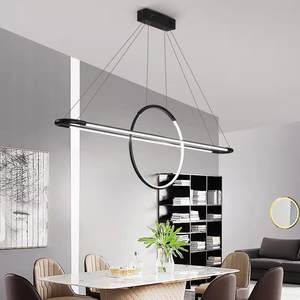 Luminaire suspendu moderne et luxueux pour salle à manger, design minimaliste, tendance, petit appartement, lustre pour table à manger, luminaires suspendus - Product Image 1