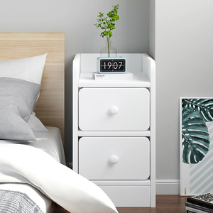 Minimalist <strong>Bedside</strong> Luxury Convertible Solid Wood 20cm <strong>30cm</strong> <strong>Bedside</strong> <strong>Table</strong> With Narrow Gap Storage Cabinet Home Bedroom Furniture - Product Image 6