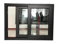 Fenêtre battante en alliage d'aluminium insonorisée, résistante aux ouragans, de marque NFRC, de fabrication supérieure, moderne, pour usage résidentiel