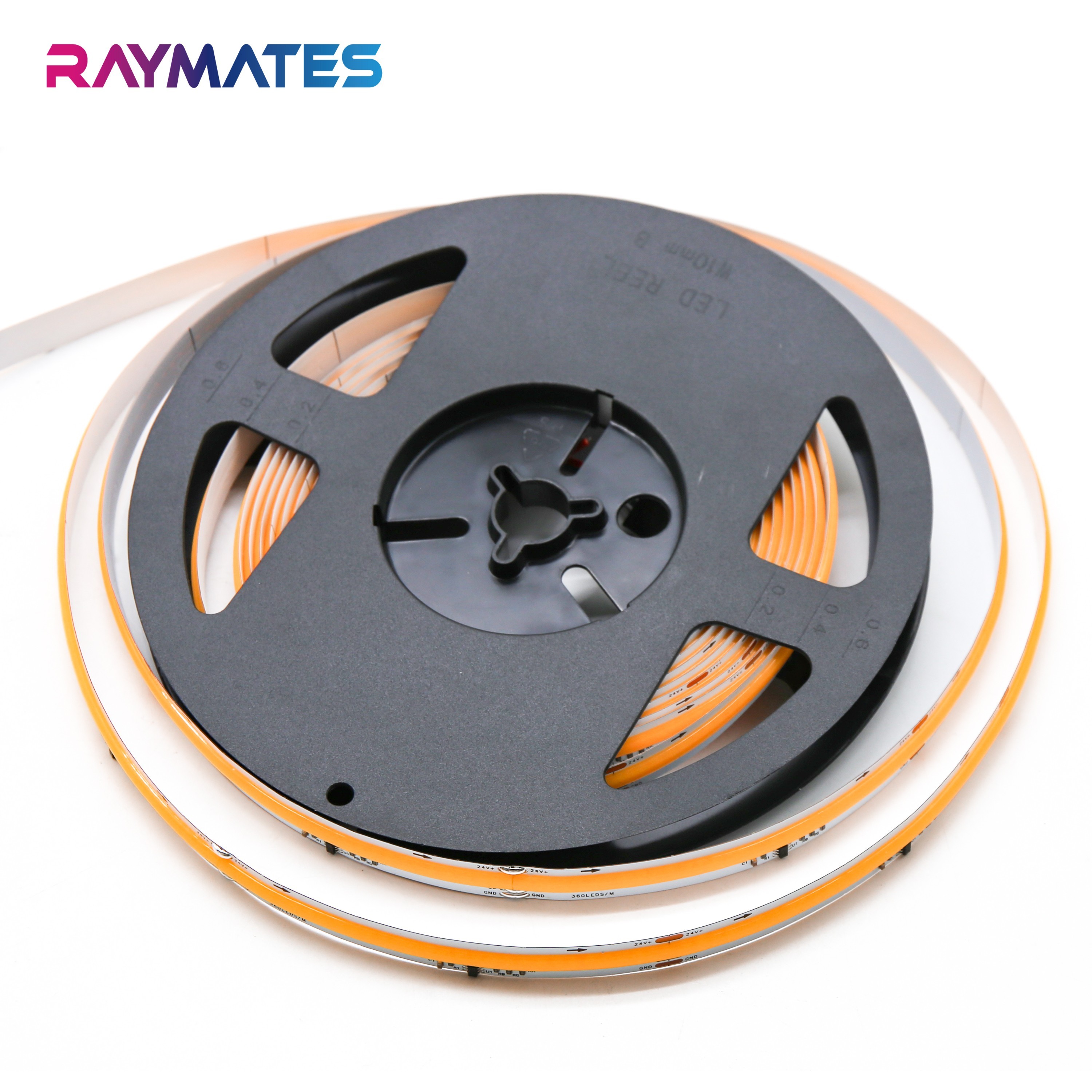 UL Listed 24V Flexible Chasing COB LED Strip 360LEDs/m Dotless Uniform Digital LED Lighting 3 Years Warranty CE RoHS for Project