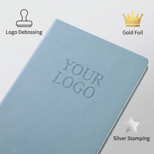 Diario in Pelle PU A5 Personalizzato, Quaderno con Copertina Morbida <span class=keywords><strong>e</strong></span> Rilegatura a Colla, Agenda da Viaggio in Pelle Vegana per <span class=keywords><strong>Studenti</strong></span> <span class=keywords><strong>e</strong></span> Ufficio - Product Image 2
