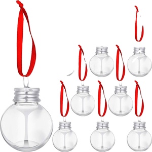 Envase Ecológico para Jugo en Forma de Bola, Botella de Plástico Transparente Redonda de 50ml, 100ml, 250ml - Product Image 1
