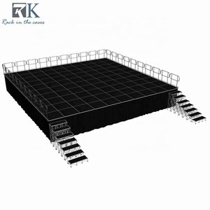 Hợp kim nhôm dễ dàng cài đặt sân khấu di động gấp di động nền tảng sân khấu đám cưới cho sự kiện - Product Image 4