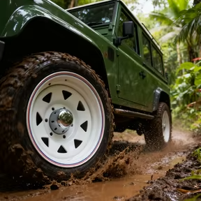 Nouvelle jante de roue de remorque SUV LandCruiser tout-terrain polie en acier à 5/6 trous de 13''/14''/15''/16'' - Product Image 4