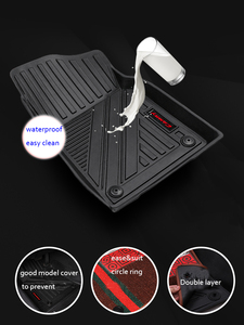 Alfombrillas de Lujo para Automóviles, Antideslizantes, de Material TPE 3D 5D, para Todo Clima, para Yaris, Prado, <span class=keywords><strong>Nissan</strong></span>, Tesla, Modelo Personalizado Específico - Product Image 5