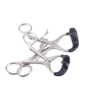 Ouvre-bouche en acier inoxydable Guanlan, forceps métalliques inclinés pour adultes et jeunes, outil de thérapie buccale antistatique - Product Image 1