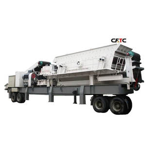 Concasseur mobile portable pour roches et pierres, capacité maximale de 260 t/h, pour carrière et exploitation minière - Product Image 3