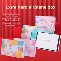 Boîtes en papier kraft coloré pour vêtements et sous-vêtements – Emballage rectangulaire pour vente en gros, conception rigide à trois couches pour faux ongles
