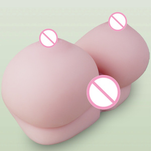 Realistiche borst-seksspeeltjes voor mannen, mannelijke masturbatiepop met vagina & anus, zachte borstzak voor mannen. - Product Image 3