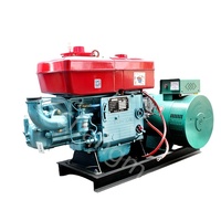 Motor Diésel Marino Refrigerado por Agua de Bajo Costo 1115, 22HP, Monocilíndrico, de Cuatro Tiempos, para Vehículos de Transporte Agrícola