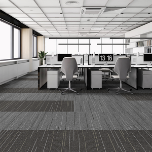 旬姚商业地毯供应商50 * 50厘米PP多级环形簇绒地毯瓷砖公司模块化地毯 - Product Image 3