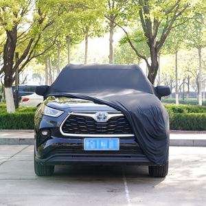 Housse de <span class=keywords><strong>voiture</strong></span> intérieure complète en velours extensible, protection anti-poussière pour <span class=keywords><strong>garage</strong></span> souterrain - Product Image 6