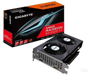 การ์ดจอ Radeon 6500 4G สำหรับเล่นเกม GDDR6 GPU 4GB 64-bit - Product Image 1