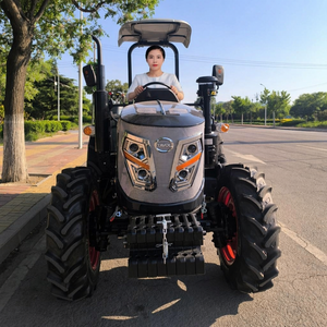 Tractor 4x4 de 70HP/90HP Directo de Fábrica con Cambio Shuttle, Doble Embrague, Cabina ROPS, Bomba de Aire Acondicionado y Alta Seguridad para Agricultura Moderna - Product Image 2