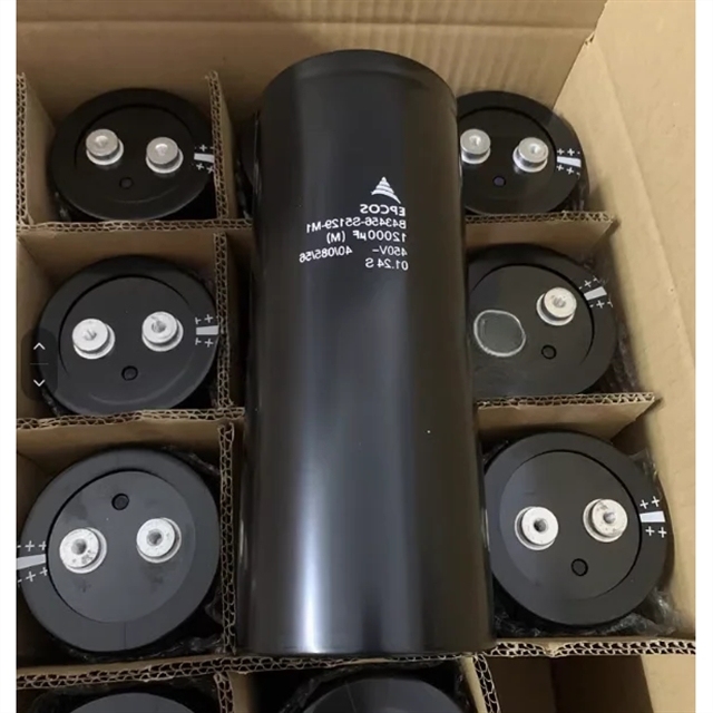 EPCOS aluminum electrolytic capacitor inverter electrolyzer B43456-S5129-M1 Brand new original