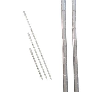 Sonde d'échantillonnage de grains industrielle OEM SUS3515, 150 cm, en acier inoxydable SUS304, double tube, pour riz, maïs, soja - Product Image 3