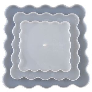 Nuevo producto, molde de bandeja de frutas de 3 capas, soporte Circular para frutas DIY, bandeja para aperitivos, bandeja para pasteles, molde de silicona, molde de goteo - Product Image 1