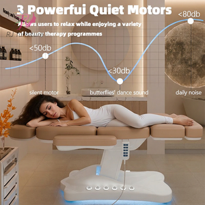 Cama Curva para Pestañas RJ Beauty Salon Furniture, Cama de Masaje Facial para Salones de Extensión de Pestañas - Product Image 4