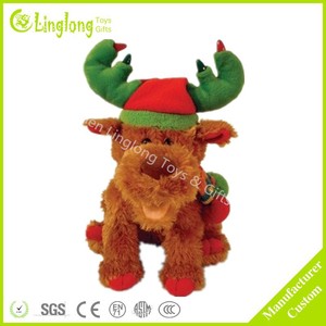 Quảng Đông Mới 90% PP Bông Đầy <span class=keywords><strong>Hamster</strong></span> Búp Bê Dễ Thương Thêu Sang Trọng Phim Hoạt Hình Động Vật Đồ Chơi Mềm Mại Trẻ Em Nhẹ Nhàng Ngủ Đồ Chơi - Product Image 4