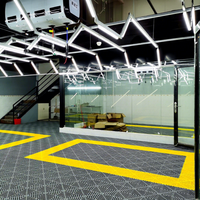 Bordures pour carreaux de sol de garage, pièces de bordure emboîtables