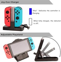 Ensemble de 21 jeux, poignée de volant, étui de transport, protection d'écran, manette, kit d'accessoires de jeu pour Nintendo Switch OLED